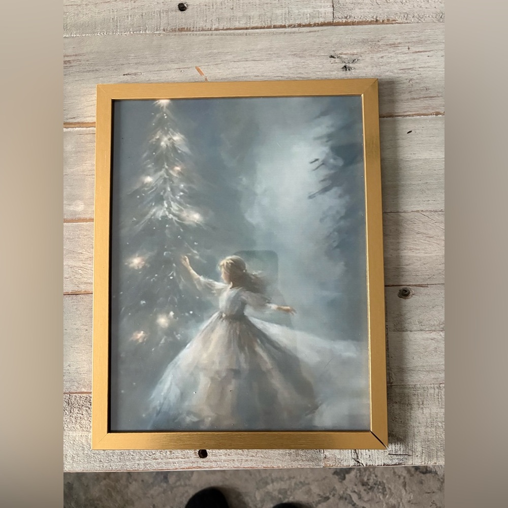 Christmas Dance | Snowy, Christmas Prints, Yule Wall Art, Winter Print
